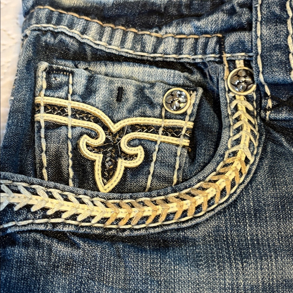 Rock & Revival Blue Bootcut Jeans - Picture 5 of 5
